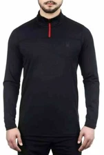Spyder Men’s Active 1/4 Zip Pullover Long Sleeve Athletic Top S–3XL Performance