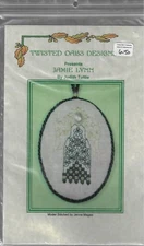 Twisted Oaks Designs -Jamie Lynn-Angel ornament-cross stitch pattern-New 