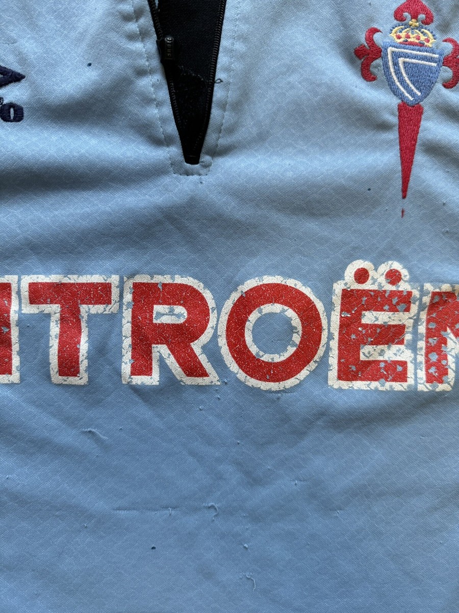 Celta Vigo 1999/2001 Home Football Jersey Soccer Shirt Umbro Size