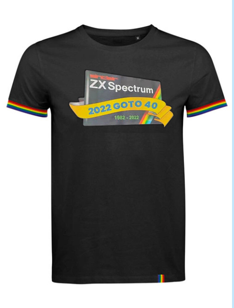 Sinclair ZX Spectrum - Spectrum40 SOLS T-Shirt 40th Anniversary