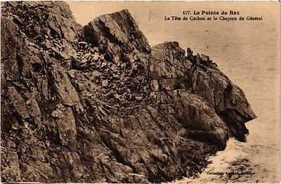 Old postcard La Pointe du RAZ - La Tete de Cochou et le Chapeau de Général (458049)