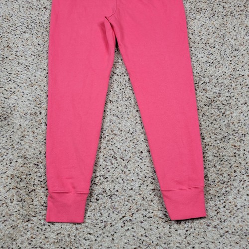 Under Armour Pants Girls Large Pink Jogger Sweat Pant Athletic Loose Kids 28x25 - Picture 9 of 10