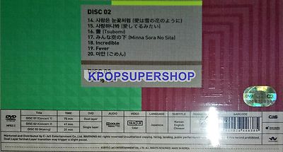 Kim Jun Su Xia 2nd Asia Tour Concert Incredible in Japan 3 DVD