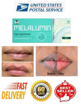 MELALUMIN Lip Lightener (10gm) For Dark Smoker Lips, Makes Lips Bright & Soft