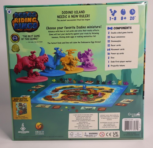 Dodos Riding Dinos Juego Base Kickstarter por Draco Games SELLADO - Imagen 2 de 3
