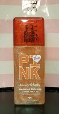 Victorias Secret Body Mist PINK Sunny  Happy Sparkling Body Mist Shimmer 8.4 oz