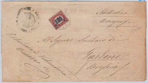 ITALIA REGNO: storia postale - BUSTA da VALMADRERA - Lecco 1880 - Bild 1 von 1