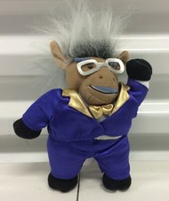 1998 Idea Factory Infamous Meanie Beanie Don King DONKEYNG Plush Toy