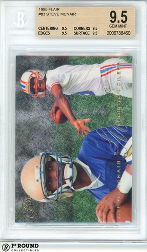 1995 Flair Steve McNair #83 card