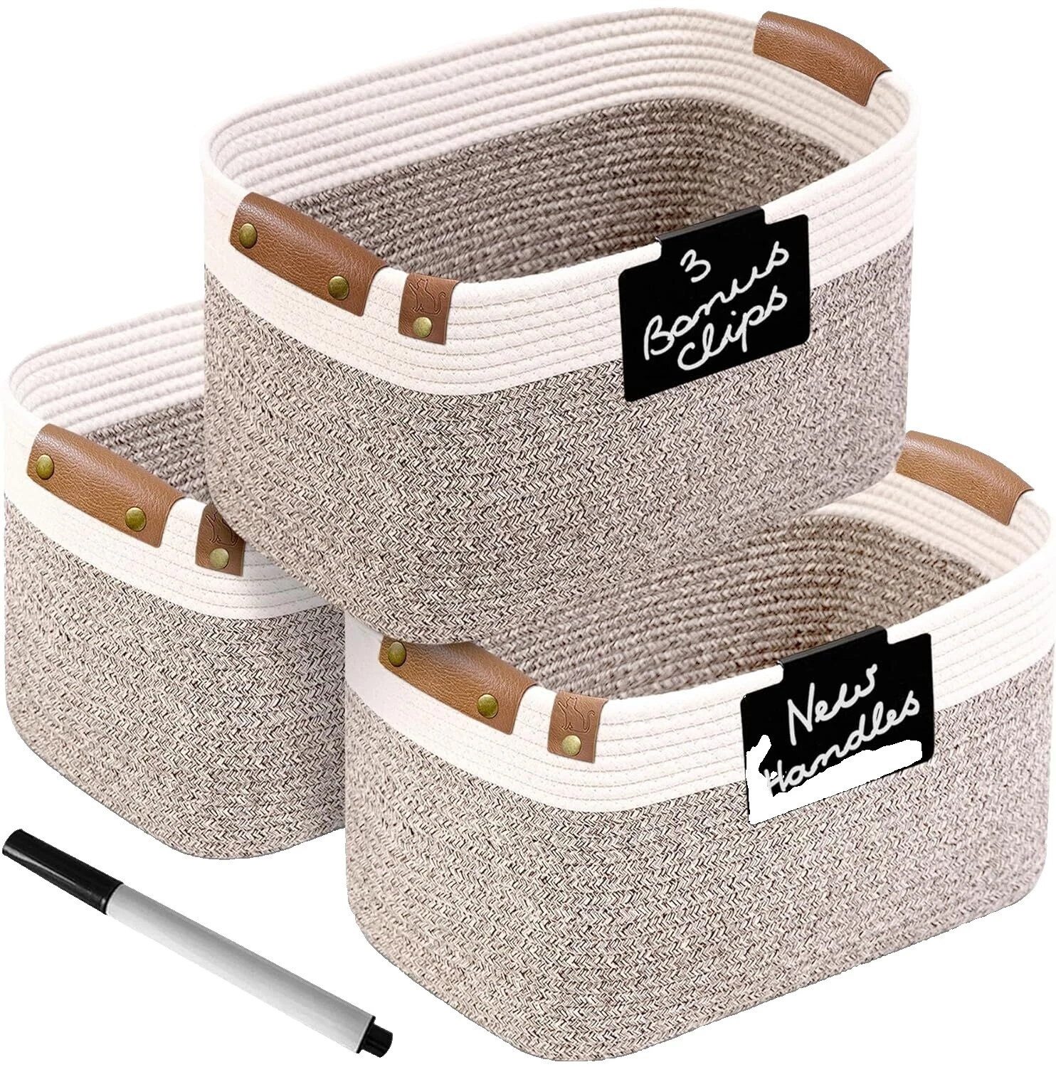 Caixas de brinquedo White Branco