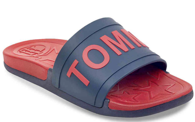 womens slides tommy hilfiger