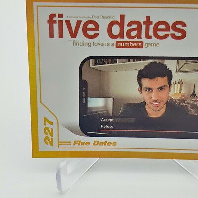 Trading Card Limited Run #227 Five Dates OR - Gold + Protection Rigide (Série 2)
