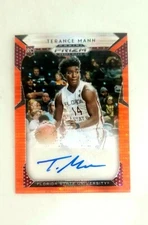 TERANCE MANN Rare Rookie SSP Orange Pulsar /20 RC Clippers 2019-20  🔥