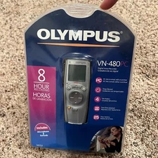 Olympus VN-480 PC (64 MB, 8 Hours) Handheld Digital Sound Recorder New Sealed