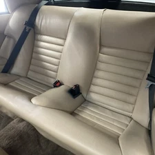 Fits: Jaguar XJS 1975-96 REAR Leather Seat Covers-ALL COLORS AVAILABLE
