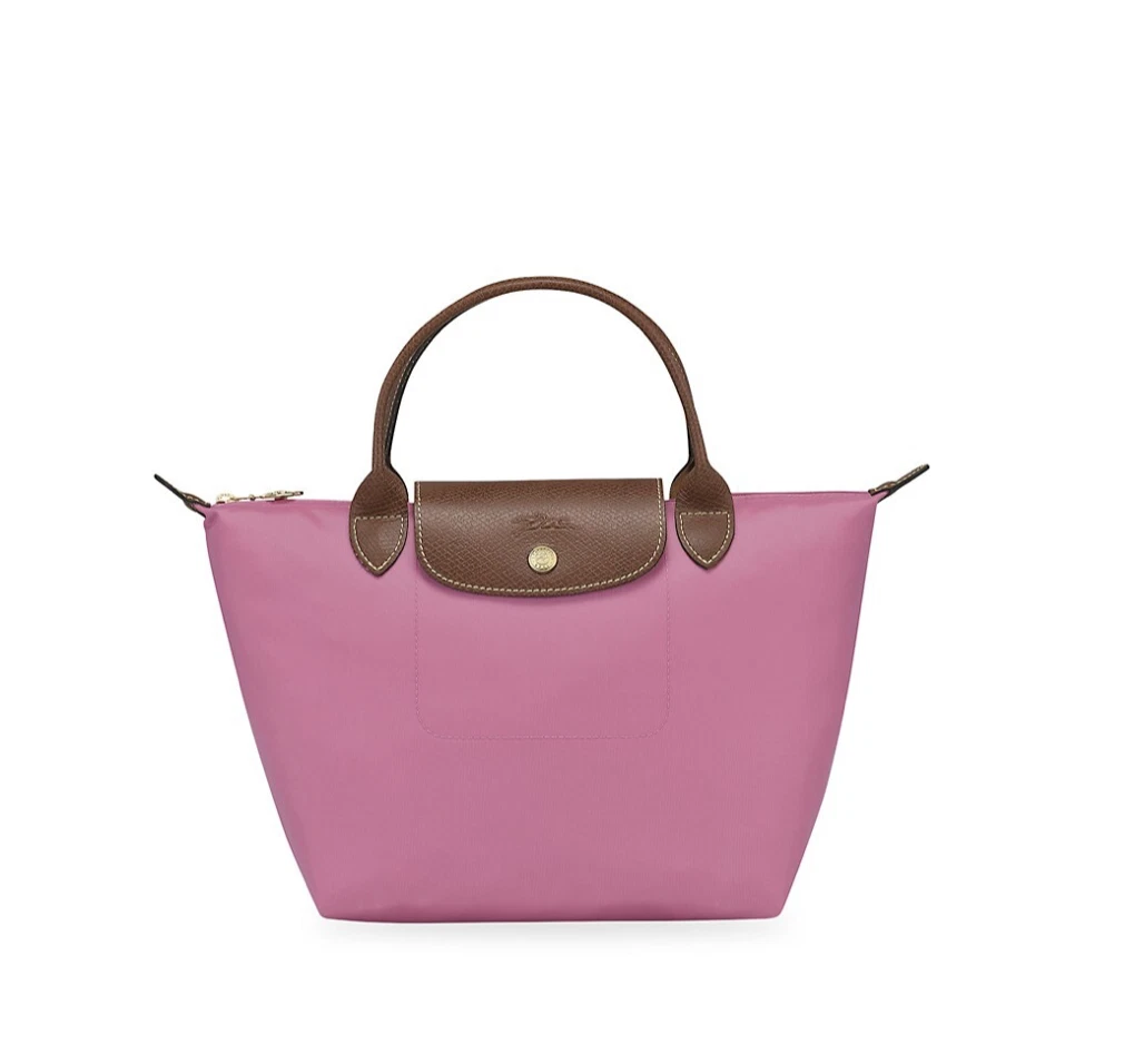 Longchamp pink Small Le Pliage Tote Bag