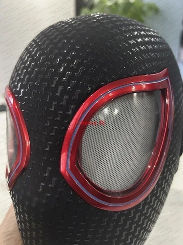 US!!! Miles Morales Spider Man Mask Moving Arachno Eyes with Remote Ring Control - Picture 5 of 23