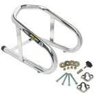 Chrome Removable Wheel Chock 6.5" 6 1/2" For Harley Motorcycle Trailer 04241
