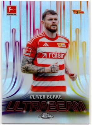 2025/26 Topps Chrome Bundesliga Oliver Burke UltraBeam Union Berlin