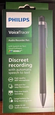 Philips - VoiceTracer DVT1600 32GB Digital Voice Recorder Pen with Sembly Speech
