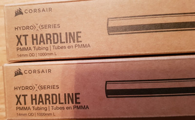 Corsair XT HARDLINE - PMMA Tubing - 14mm OD - 6 x 1m - crystal clear