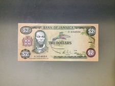 Jamaica 2 Dollars 1985 AU