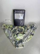 2xist Sexy Sliq Hip Brief Underwear Marble Print Mens Size XL
