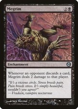 Megrim - Light Play MTG Duels of the Planeswalkers