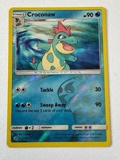 Croconaw 23/70 Reverse Holo Uncommon Dragon Majesty Pokemon Near Mint