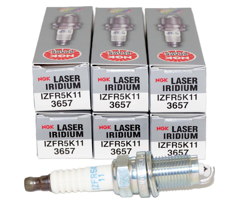6Pcs OEM Iridium NGK 9807B-5517W For Odyssey IZFR5K11 Spark Plugs J35A6 Original