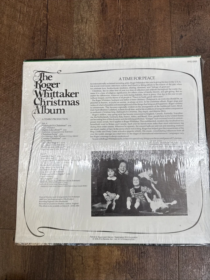 Roger Whittaker Christmas Album Foto 2 de 4