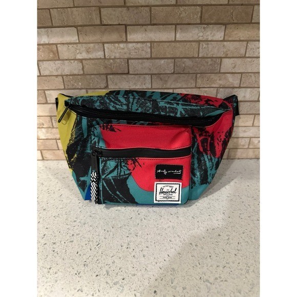 Herschel Seventeen Hip Pack Flower - Andy‎ Warhol Flowers #31 Andy Warhol and Herschel Supply Collection features Pop  main image 4
