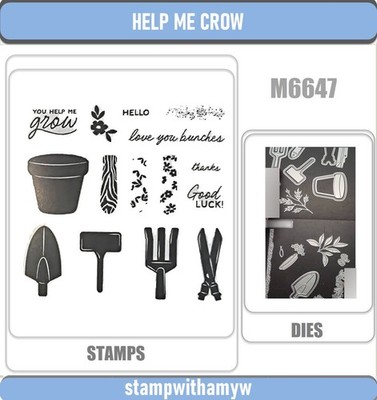 M6647 HELP ME CROW Cutting Dies & Stamps Scrapbook DIY Greeting Card Handmade
