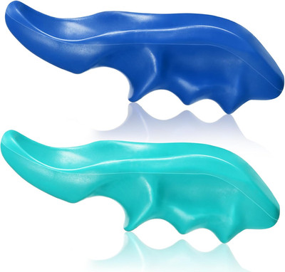 2 Pcs Blue and Green Thumb Saver Massage Tool Deep Tissue Massager for Pressure