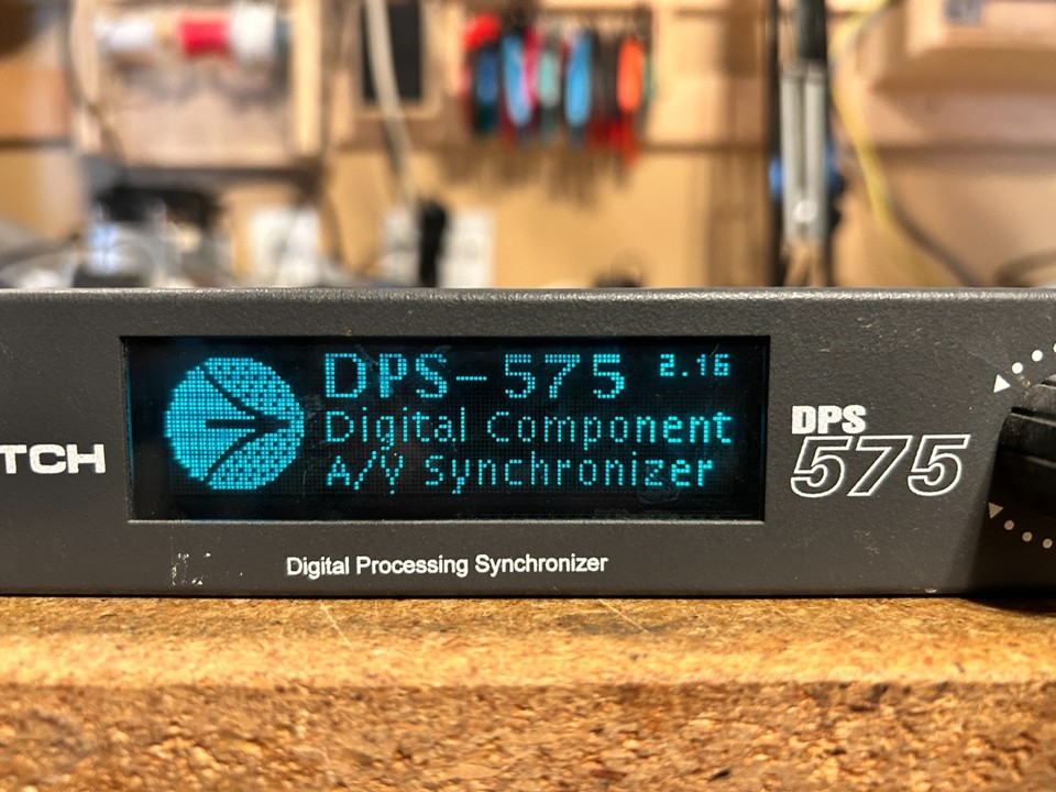 Leitch Frame Synchronizer Leitch DPS 575 Digital Processing Synchronizer w/Audio Board, Tested ...