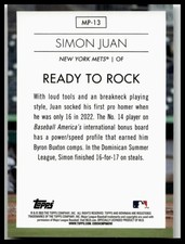 2023 Bowman #MP-13 Simon Juan Modern Prospects