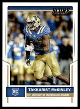 2017 Score Takkarist McKinley Rookie Atlanta Falcons #417