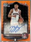2025 Bowman Chrome Brayden Burries 1st Bowman Orange Geometric Auto /25