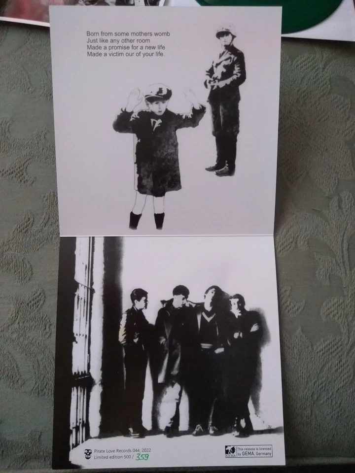 Joy Division An Ideal For Living Rare 45th Anniversary Numbered Copy Green Vinyl - Image 4 of 4