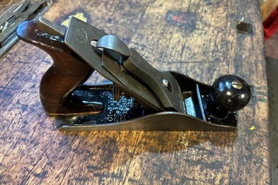 Vintage Stanley Bailey No 4C Type 11 1910-1918 Hand Plane