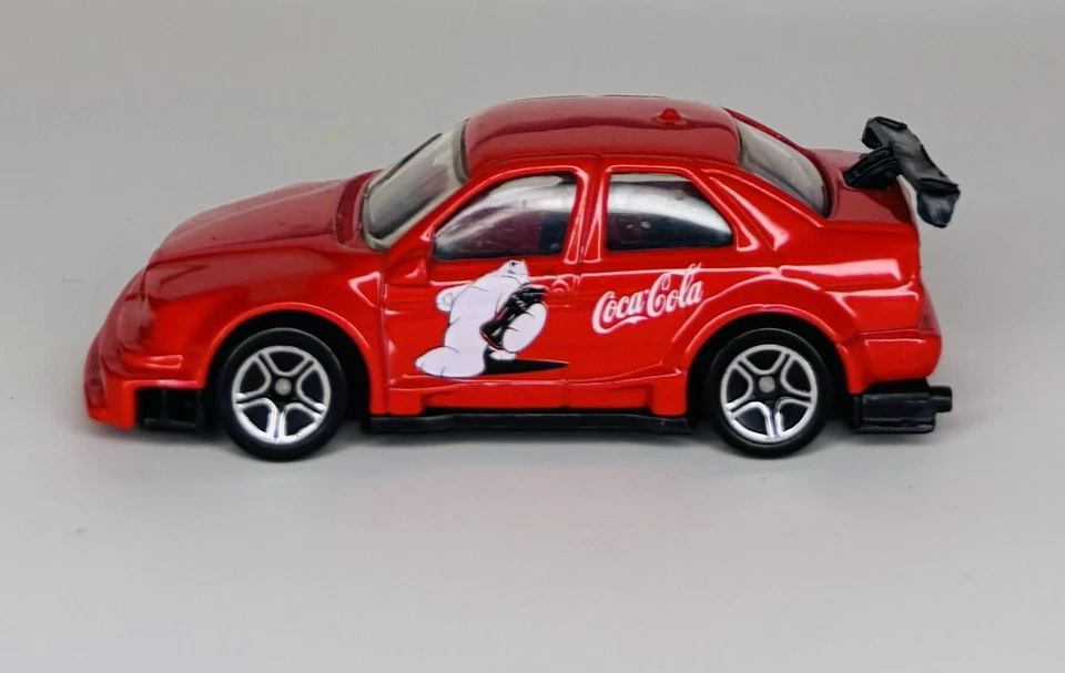 1996 Matchbox Alfa Romeo 155 Rally Car Sedan Red - Mint, from Coca-Cola 5-Pack - Image 3 of 4