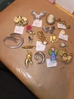 New ListingLOT OF VINTAGE COSTUME JEWELRY PINS ART SARAH COV TRIFARI J.J.