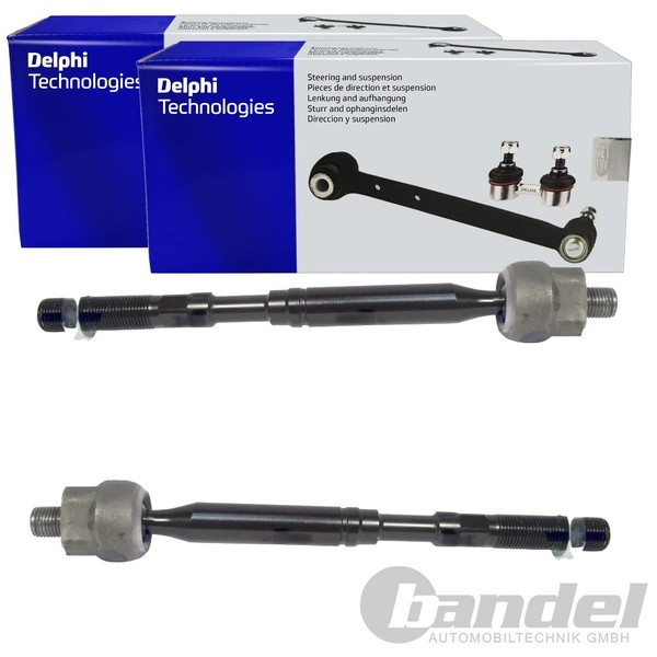2X Delphi Axialgelenke Spurstangen Passend FüR Toyota Avensis Links+Rechts-image