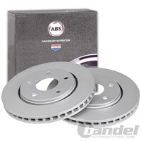 2X A.B.S. Bremsscheiben 302Mm Vorne Passend FüR Chrysler Grand Dodge Journey