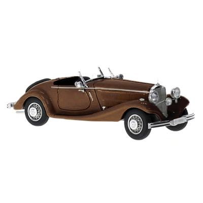 MERCEDES 290 ROADMASTER W18 1937 DARK BROWN 1:43 Neo Scale Models Auto d'Epoca -