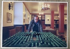 Jack Nicholson Signed Autographed The Shining Hedge Maze Photo COA