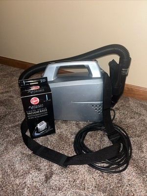 Hoover Platinum Collection Portable Shoulder Bagged Canister Vacuum SH10000