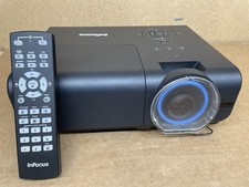 InFocus IN3118HD 1080p DLP Projector HDMI VGA LUMENS 0 HOURS READ DESCRIPTION 
