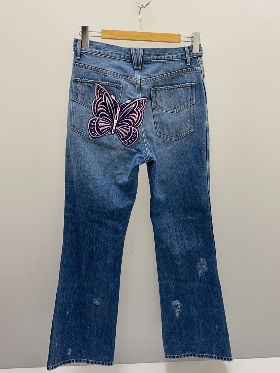 Needles BUBOOTS CUT PATCH DENIMDistressed patchwo… - image 2