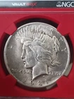 1921 High Relief Liberty Peace Silver Dollar $1 Coin NGC Graded MS61 KEY DATE